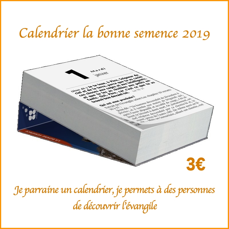 2019.01 Calendrier la bonne semence